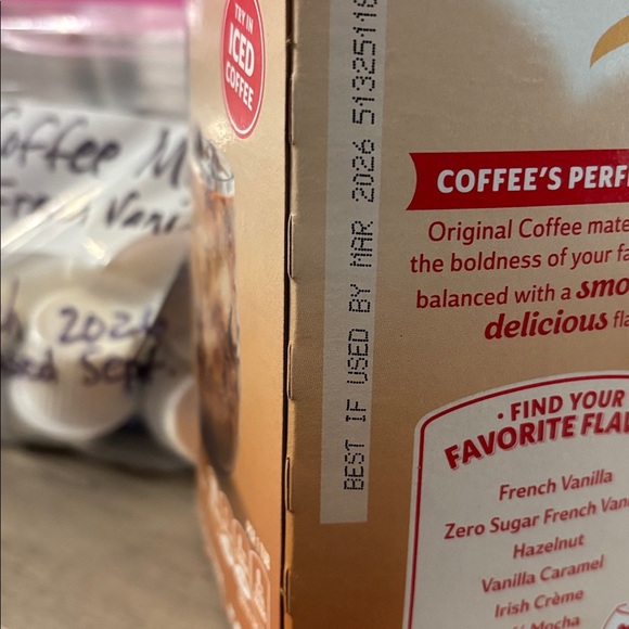 WEDDING RECEPTION COFFEE LEFTOVERS Gordon Food Service Cups Set Coffee Mate - Picture 12 of 12